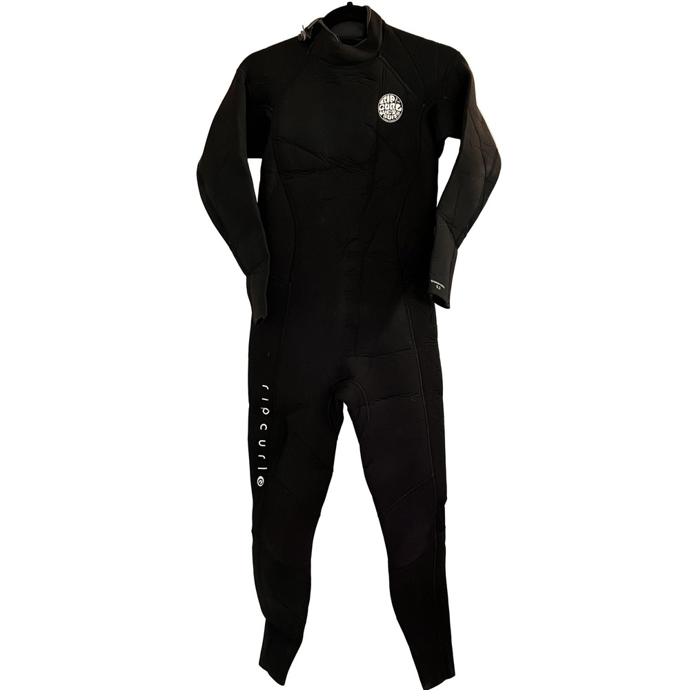 Rip Curl Dawn Patrol WSM9EW Womens 5/3mm Chest Zip Neoprene Wetsuit 12 Black